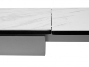 Стол BELLUNO 160 MARBLES KL-99 Белый мрамор матовый, итальянская керамика/ белый каркас, ®DISAUR в Тобольске - tobolsk.ok-mebel.com | фото 9
