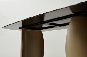 Стол BRONTE 220 KL-188 Контрастный мрамор матовый, итальянская керамика/ Шампань, ®DISAUR в Тобольске - tobolsk.ok-mebel.com | фото 6