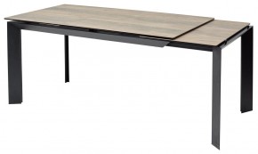 Стол CREMONA 180 KL-61 Под дерево, итальянская керамика / черный каркас, ®DISAUR в Тобольске - tobolsk.ok-mebel.com | фото 7