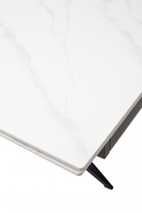 Стол FORIO 160 MATT WHITE MARBLE SOLID CERAMIC / BLACK, ®DISAUR в Тобольске - tobolsk.ok-mebel.com | фото 9