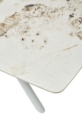 Стол RIVOLI 140 GLOSS LUXURY PANDORA SOLID CERAMIC / WHITE, ®DISAUR в Тобольске - tobolsk.ok-mebel.com | фото 10