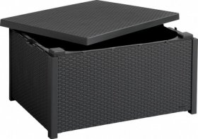 Стол-сундук Арика (Arica storage table) графит в Тобольске - tobolsk.ok-mebel.com | фото 2