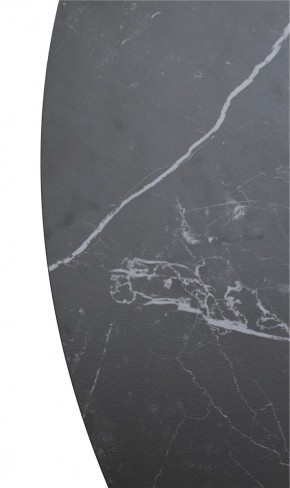 Стол TERNI 120 MATT BLACK MARBLE SOLID CERAMIC Черный мрамор матовый, керамика /Черн.каркас, ®DISAUR в Тобольске - tobolsk.ok-mebel.com | фото 9