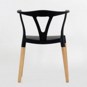 Стул Barneo N-218 Wishbone интерьерный кухонный черный в Тобольске - tobolsk.ok-mebel.com | фото 2