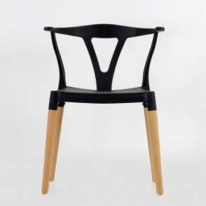 Стул Barneo N-218 Wishbone интерьерный кухонный черный в Тобольске - tobolsk.ok-mebel.com | фото 3