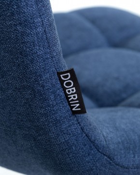 Стул барный DOBRIN NICOLE, черные матовые ножки, синяя ткань (UF860-14B) в Тобольске - tobolsk.ok-mebel.com | фото 9