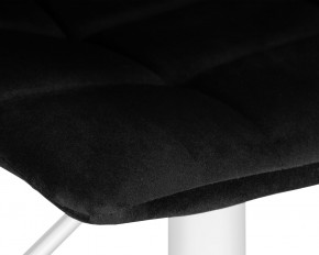 Стул барный DOBRIN TAILOR WHITE, черный велюр (MJ9-101) в Тобольске - tobolsk.ok-mebel.com | фото 7