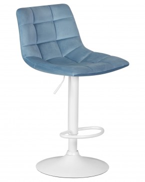Стул барный DOBRIN TAILOR WHITE, пудрово-голубой велюр (MJ9-74) в Тобольске - tobolsk.ok-mebel.com | фото 2