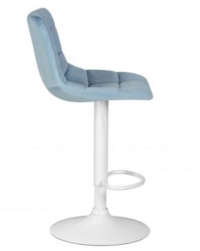 Стул барный DOBRIN TAILOR WHITE, пудрово-голубой велюр (MJ9-74) в Тобольске - tobolsk.ok-mebel.com | фото 3