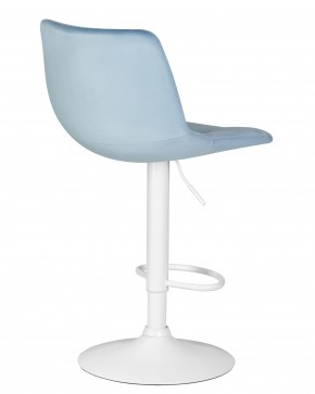 Стул барный DOBRIN TAILOR WHITE, пудрово-голубой велюр (MJ9-74) в Тобольске - tobolsk.ok-mebel.com | фото 4