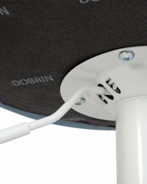 Стул барный DOBRIN TAILOR WHITE, пудрово-голубой велюр (MJ9-74) в Тобольске - tobolsk.ok-mebel.com | фото 7