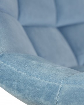 Стул барный DOBRIN TAILOR WHITE, пудрово-голубой велюр (MJ9-74) в Тобольске - tobolsk.ok-mebel.com | фото 8