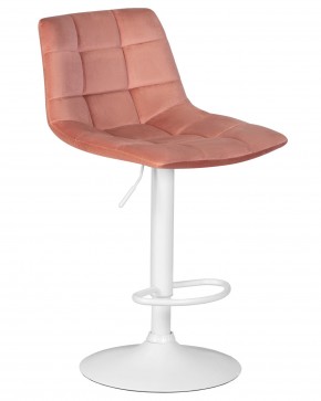 Стул барный DOBRIN TAILOR WHITE, пудрово-розовый велюр (MJ9-32) в Тобольске - tobolsk.ok-mebel.com | фото 2