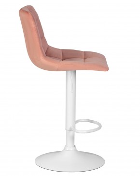 Стул барный DOBRIN TAILOR WHITE, пудрово-розовый велюр (MJ9-32) в Тобольске - tobolsk.ok-mebel.com | фото 3