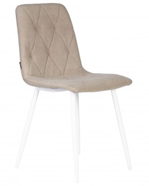 Стул обеденный DOBRIN CHILLY ROMBO, Капучино Simple 05, основание белый в Тобольске - tobolsk.ok-mebel.com | фото 2