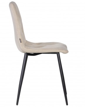 Стул обеденный DOBRIN CHILLY ROMBO, Капучино Simple 05, основание черное в Тобольске - tobolsk.ok-mebel.com | фото 3