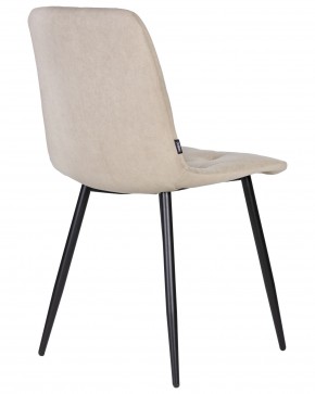 Стул обеденный DOBRIN CHILLY ROMBO, Капучино Simple 05, основание черное в Тобольске - tobolsk.ok-mebel.com | фото 4