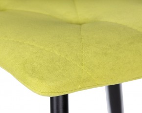 Стул обеденный DOBRIN CHILLY ROMBO, Лайм Simple 14, основание черное в Тобольске - tobolsk.ok-mebel.com | фото 7