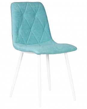 Стул обеденный DOBRIN CHILLY ROMBO, Тиффани Simple 51, основание белый в Тобольске - tobolsk.ok-mebel.com | фото