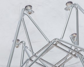 Стул обеденный DOBRIN DSR CASPER, ножки хром, цвет прозрачный в Тобольске - tobolsk.ok-mebel.com | фото 10