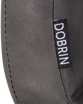Стул обеденный DOBRIN MARK, черные ножки, серая антрацитовая винтажная экокожа (RU-08) в Тобольске - tobolsk.ok-mebel.com | фото 9