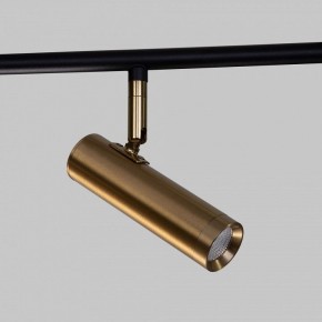 Светильник на штанге Eurosvet Epiphania 20252/6 LED черный/латунь в Тобольске - tobolsk.ok-mebel.com | фото 5