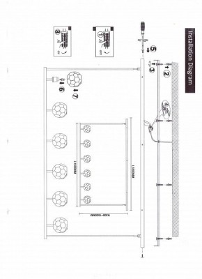 Светильник на штанге Imperiumloft RH Boule De Cristal Linear 40,1222 в Тобольске - tobolsk.ok-mebel.com | фото 11