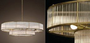 Светильник на штанге Imperiumloft RH Marais Round Chandelier 40,2668 в Тобольске - tobolsk.ok-mebel.com | фото 2