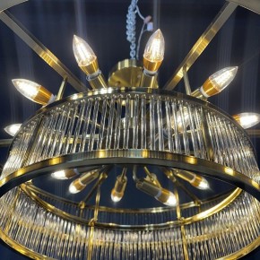 Светильник на штанге Imperiumloft RH Marais Round Chandelier 40,2668 в Тобольске - tobolsk.ok-mebel.com | фото 5