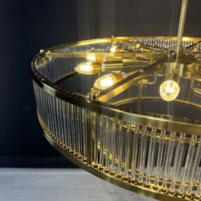 Светильник на штанге Imperiumloft RH Marais Round Chandelier 40,2668 в Тобольске - tobolsk.ok-mebel.com | фото 6