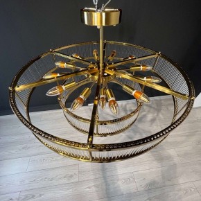 Светильник на штанге Imperiumloft RH Marais Round Chandelier 40,2668 в Тобольске - tobolsk.ok-mebel.com | фото 8