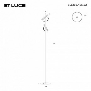 Торшер ST-Luce LILT SL6210.405.02 в Тобольске - tobolsk.ok-mebel.com | фото 2