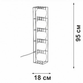 Торшер Vitaluce V3019 V3019-1/5P в Тобольске - tobolsk.ok-mebel.com | фото 4
