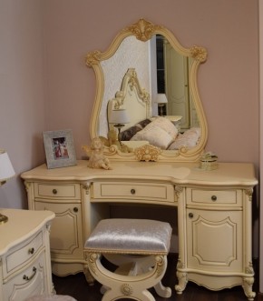 Туалетный стол + Зеркало Мона Лиза (крем) в Тобольске - tobolsk.ok-mebel.com | фото 6
