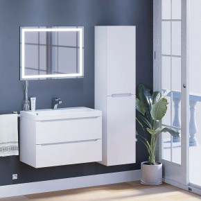 Тумба под раковину Uperwood Tanos 80 см, подвесная, белая матовая в Тобольске - tobolsk.ok-mebel.com | фото 11