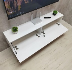Тумба подвесная под ТВ LINES MTV1-MA 750 Белый глянец (Белый-M 10.1.1) в Тобольске - tobolsk.ok-mebel.com | фото 11