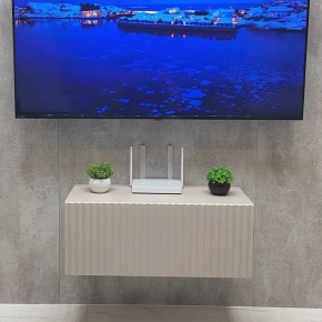 Тумба подвесная под ТВ LINES MTV1-MA 750 Бежевый (Леда-М 10.1.5) в Тобольске - tobolsk.ok-mebel.com | фото 5
