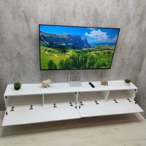 Тумба подвесная под ТВ LINES MTV4-MA 1150 Белый матовый (Белый-M 10.1.2) в Тобольске - tobolsk.ok-mebel.com | фото 11