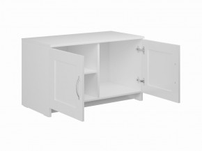Тумба СИРИУС двухдверная низкая, цвет белый в Тобольске - tobolsk.ok-mebel.com | фото 2