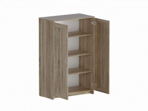 Тумба СИРИУС двухдверная высокая, цвет Дуб Сонома в Тобольске - tobolsk.ok-mebel.com | фото 3