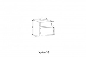 УРБАН- 32 Тумба в Тобольске - tobolsk.ok-mebel.com | фото 2