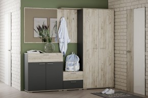 Вешалка НМ 014.16 "Санти" (Крафт Серый) в Тобольске - tobolsk.ok-mebel.com | фото 2