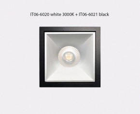 Встраиваемый светильник Italline IT06-6020 IT06-6020 white 3000K + IT06-6021 white в Тобольске - tobolsk.ok-mebel.com | фото 3