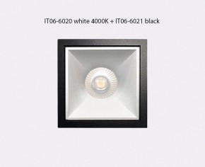Встраиваемый светильник Italline IT06-6020 IT06-6020 white 4000K + IT06-6021 white в Тобольске - tobolsk.ok-mebel.com | фото 3
