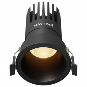 Встраиваемый светильник Maytoni Dip DL118-15W-2.7K-B в Тобольске - tobolsk.ok-mebel.com | фото