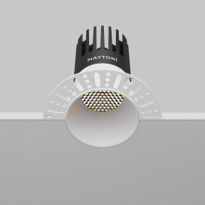 Встраиваемый светильник Maytoni Dip DL122-15W-4K-TRS-W в Тобольске - tobolsk.ok-mebel.com | фото 7