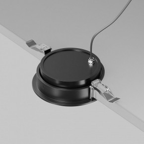 Встраиваемый светильник Maytoni Lens DL105-12W3K-B в Тобольске - tobolsk.ok-mebel.com | фото 4