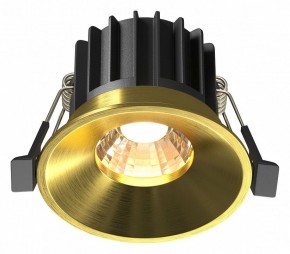 Встраиваемый светильник Maytoni Round DL058-12W3K-BS в Тобольске - tobolsk.ok-mebel.com | фото 1