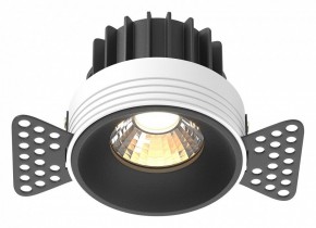 Встраиваемый светильник Maytoni Round DL058-12W3K-TRS-B в Тобольске - tobolsk.ok-mebel.com | фото
