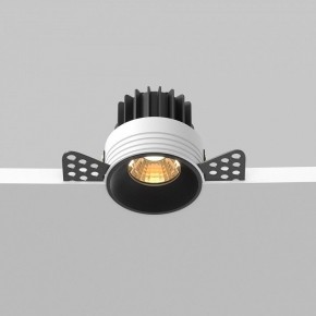 Встраиваемый светильник Maytoni Round DL058-7W2.7K-TRS-B в Тобольске - tobolsk.ok-mebel.com | фото 4